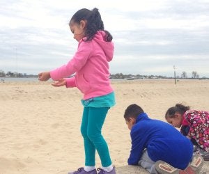 Orchard Beach, Pelham Bay. Sonia Gonzalez