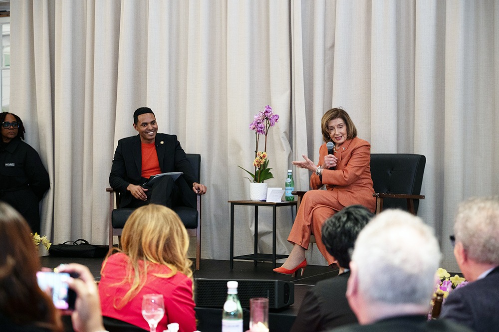 Torres Hosts Nancy Pelosi at NYBG at Women’s History Month Celebration