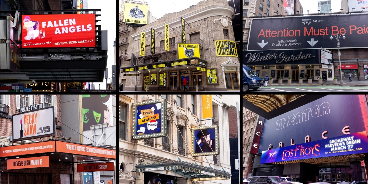 The Broadway Marquees of Spring 2026