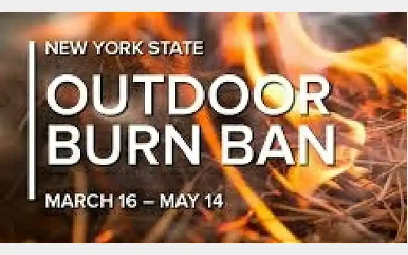 New York State’s spring burn ban to start March 16