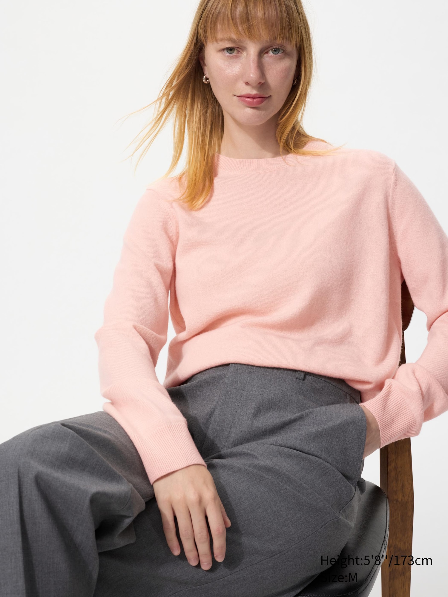 100% Cashmere Crew Neck Jumper
