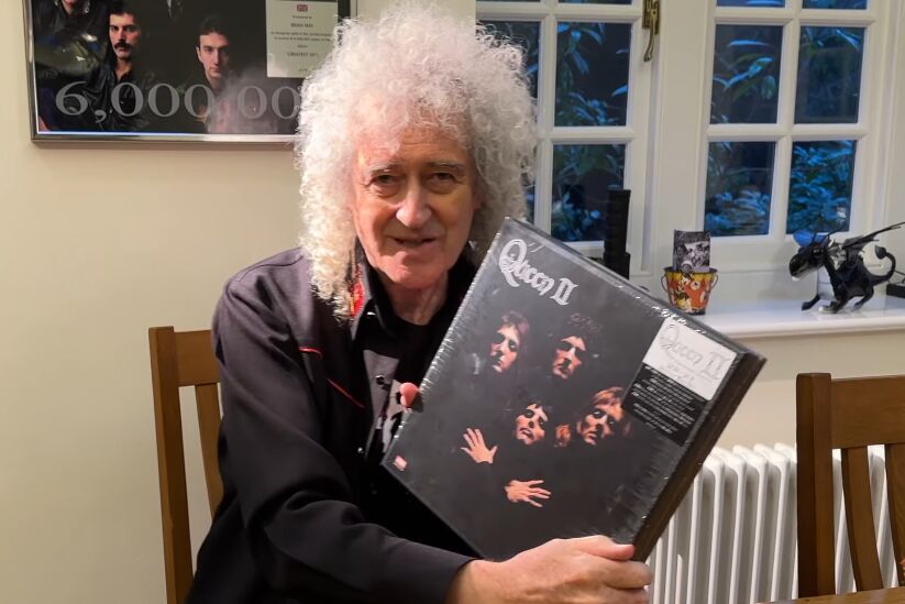 BRIAN MAY Unboxes Remixed, Remastered And Expanded QUEEN II Box Set (Video)