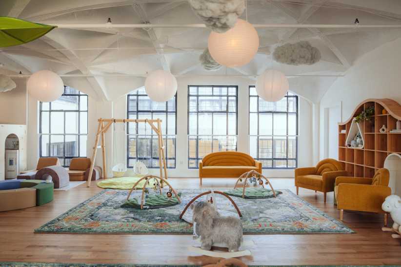 A brightly lit Brooklyn space for young kids in the Williamsburg-Greenpoint neighborhood