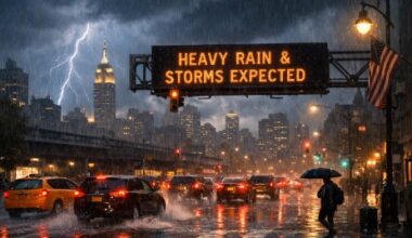 Stormy Start to the Week Could Snarl New York Commutes