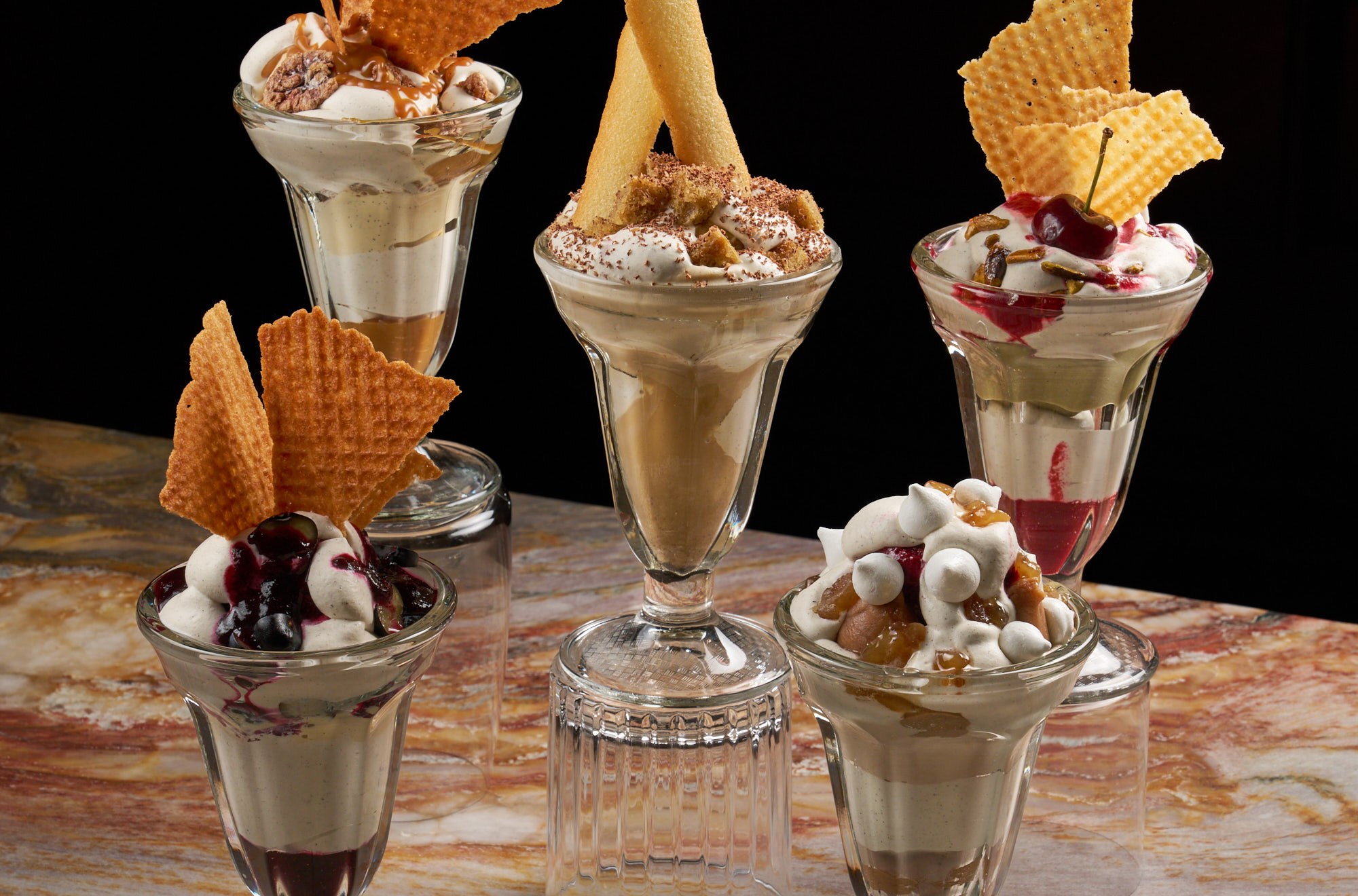 Coupes glacées at Saverne.