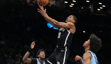 Day'Ron Sharpe and Ochai Agbaji lead Brooklyn Nets to second straight win, over injury-plagued Memphis Grizzlies