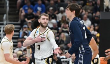 Purdue’s Braden Smith sets Division I career assists record in rout of Queens University in NCAA Tournament