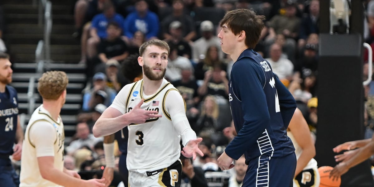 Purdue’s Braden Smith sets Division I career assists record in rout of Queens University in NCAA Tournament