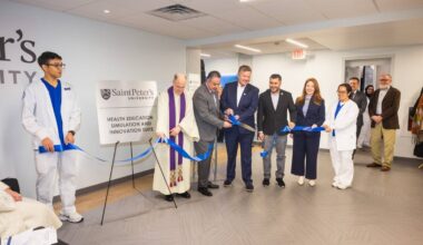 Saint Peter’s University debuts nursing and health professions education suite