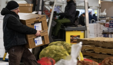 Millions of pounds of food make their way through Hunts Point and Fulton Fish Market. Alexi Rosenfeld/Getty Images