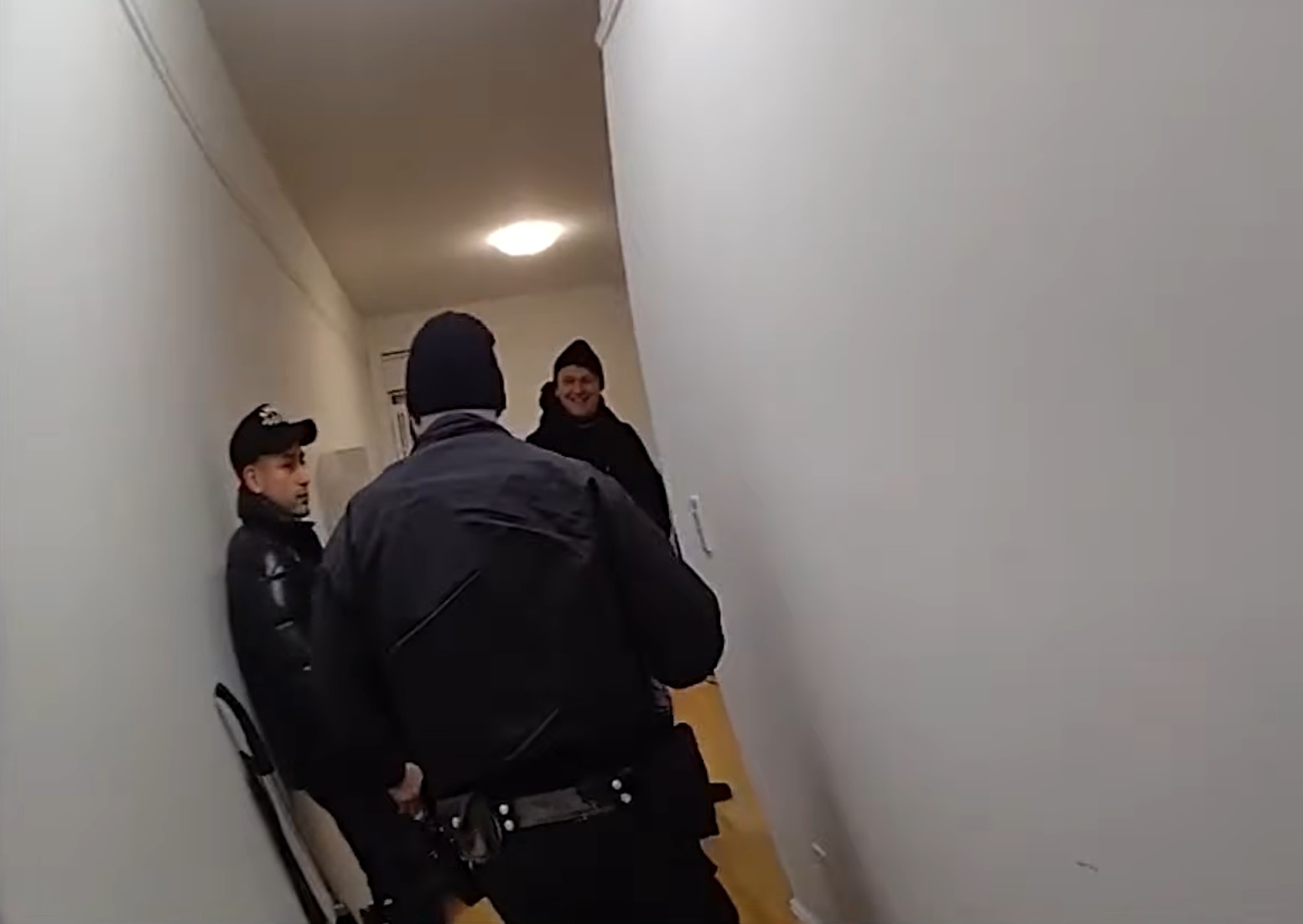 The NYPD released body-camera footage of officers encountering Department of Homeland Security agents after last week's federal immigration arrest of Columbia University student Ellie Aghayeva. (NYPD)