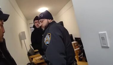 Body-cam video shows NYPD response to fed agents' arrest of Columbia student