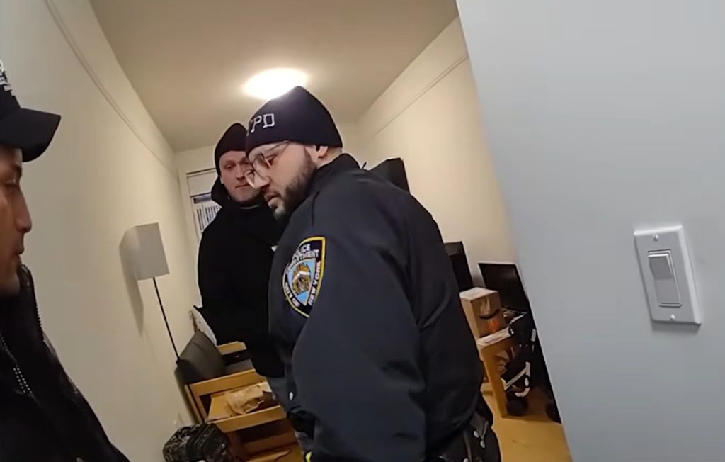 Body-cam video shows NYPD response to fed agents' arrest of Columbia student