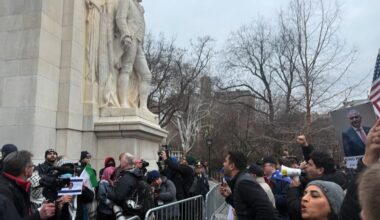 Inside New York City’s cosplaying Khamenei protests