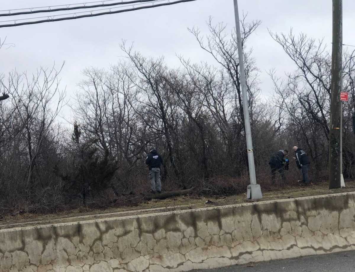 police search for human remains in Queens park