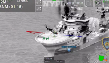 Watch: NYPD Helicopter Rescues Man From Ship After Medical Emergency Off NYC Coast