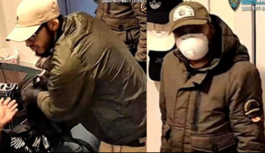 Two armed men wanted in a Queens home invasion.