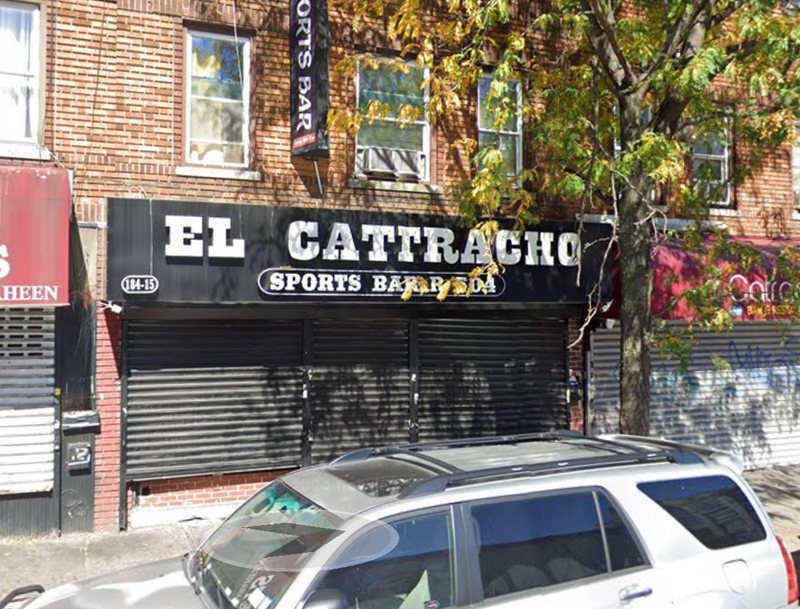 184-15 Jamaica Ave. the location of the El Catracho Sports Bar.