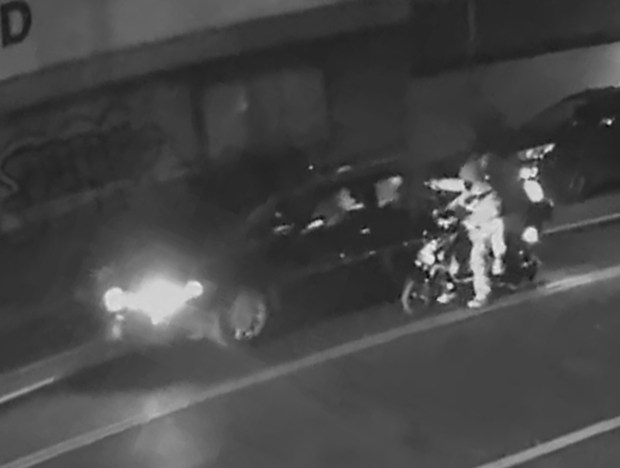 Rodriguez and Villanueva pulled up on a motorbike and blasted Diego Vanegas Vasquez through the taxi's window at a red light on Nov. 1, 2020.