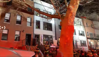 News 12 | Brooklyn | 2-alarm fire rips through Bed Stuy home