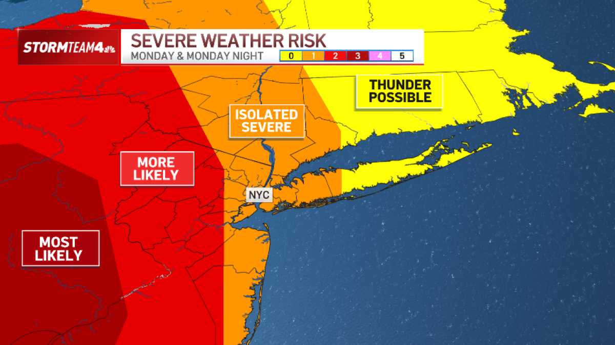 NJ tornado threat as storms bring possible floods, damaging winds – NBC New York
