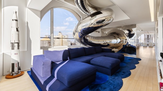 Inside Sky House, a $20 Million N.Y.C. Penthouse With a 3-Story Slide