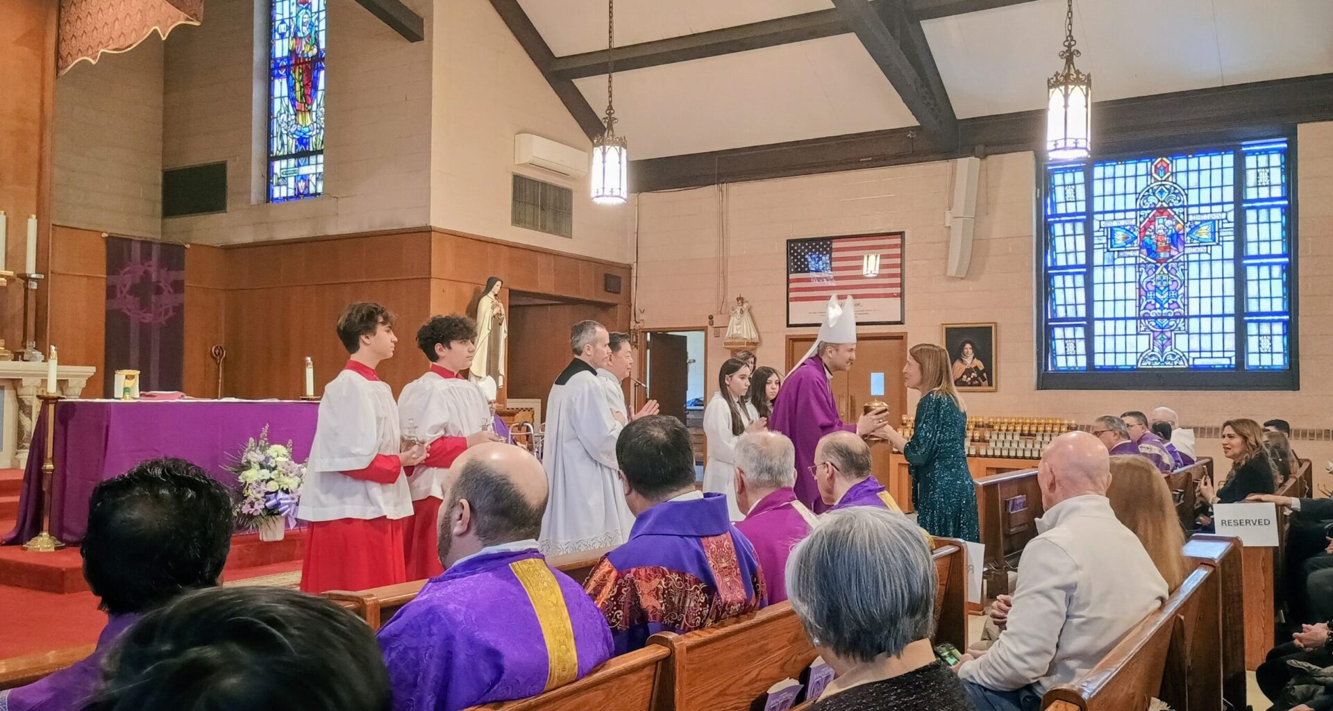 Archbishop Hicks Celebrates 100th Anniversary Mass at St. Teresa of the Infant Jesus, Staten Island