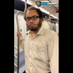 Suspect in lewd act on subway. Photo: NYPD