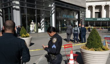 30-year-old bystander shot in leg outside Brooklyn mall, gunman flees: cops