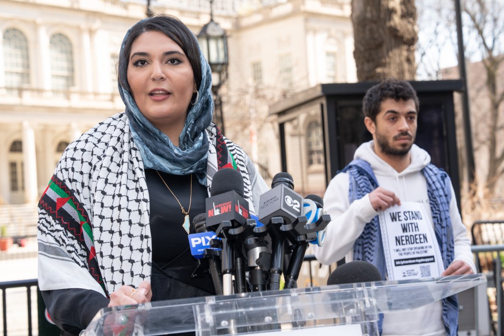 NYC assassination plot target Nerdeen Kiswani tries to tie suspect to extremist pro-Israel groups