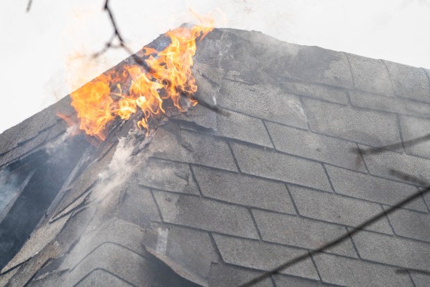 Three people were killed, including a child of unknown age, with several others suffering serious injuries, after a four-alarm fire broke out inside a two story residence at 44-49 College Point Boulevard in Queens on Monday March 16, 2026. 1309. (Theodore Parisienne / New York Daily News)