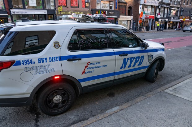 A 44yr old man was pronounced dead at Weill Cornell Medical Center after he was struck by a vehicle, which then fled the scene, at the intersection of East 61st Street and Lexington Avenue in Manhattan on Friday March 20, 2026. 0825. (Theodore Parisienne / New York Daily News)