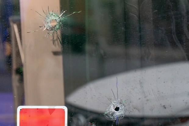 Four people were shot and wounded inside Brooklyn night club Richard's Hall and Lounge on Ave. L at E. 94th St. in Canarsie on Sunday, March 8, 2026. (Theodore Parisienne / New York Daily News)