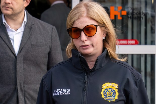 NYPD Commissioner Jessica Tisch.
