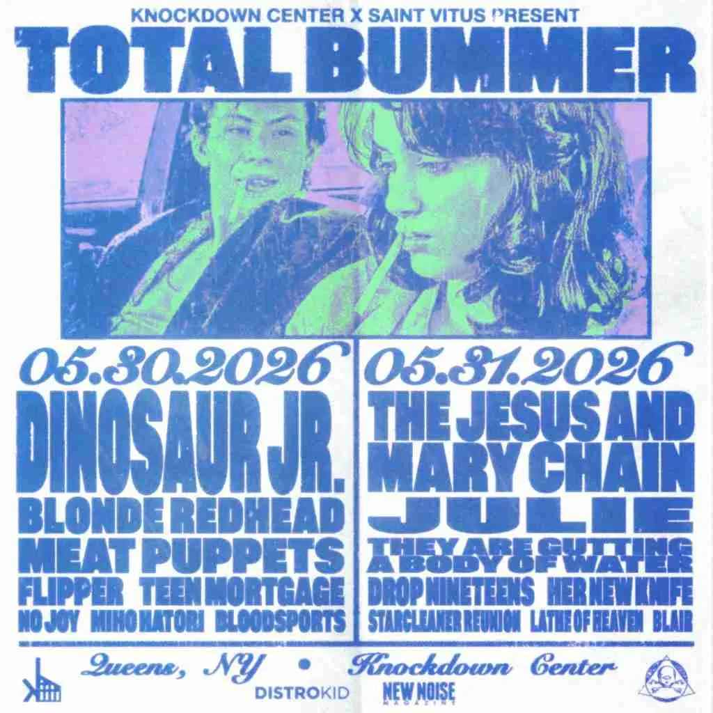 Dinosaur Jr., The Jesus and Mary Chain Lead Lineup for NYC’s Total Bummer Festival