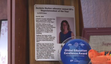 Sackets Harbor superintendent named New York State Superintendent of the Year