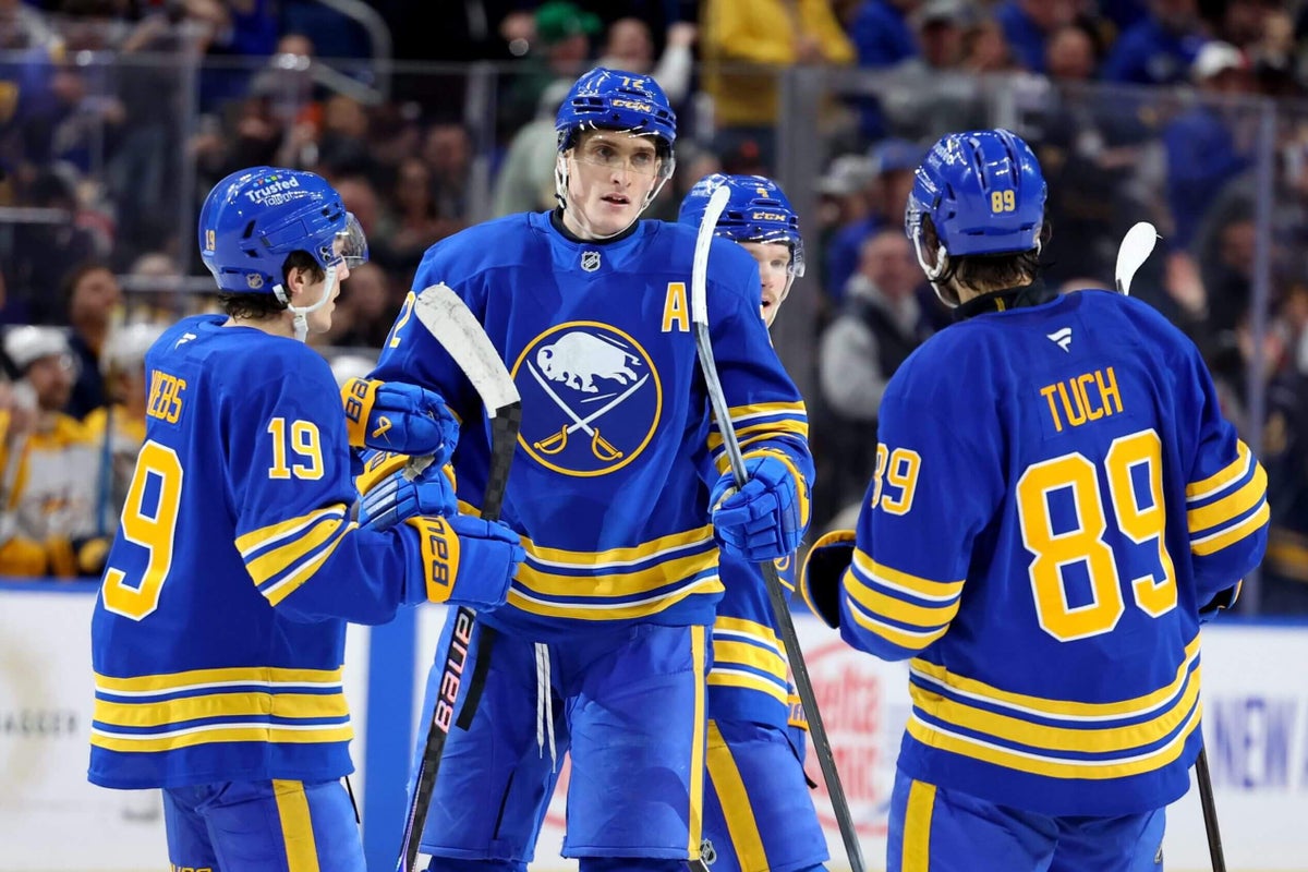 Sabres thoughts: Sam Carrick’s role, Tage Thompson’s gift and a looming showdown