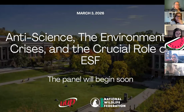 Environmental Experts ‘Throw Support Behind State University Of New York’s (SUNY) College of Environmental Science and Forestry - In Virtual Forum’
