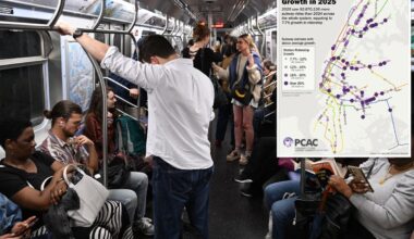 NYC subway ridership still trail pre-COVID numbers -- but MTA claims congestion pricing is helping