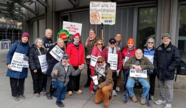 Brooklyn for Peace Continues Weekly Atlantic Yards Vigil amid Public Disapproval of Iran War