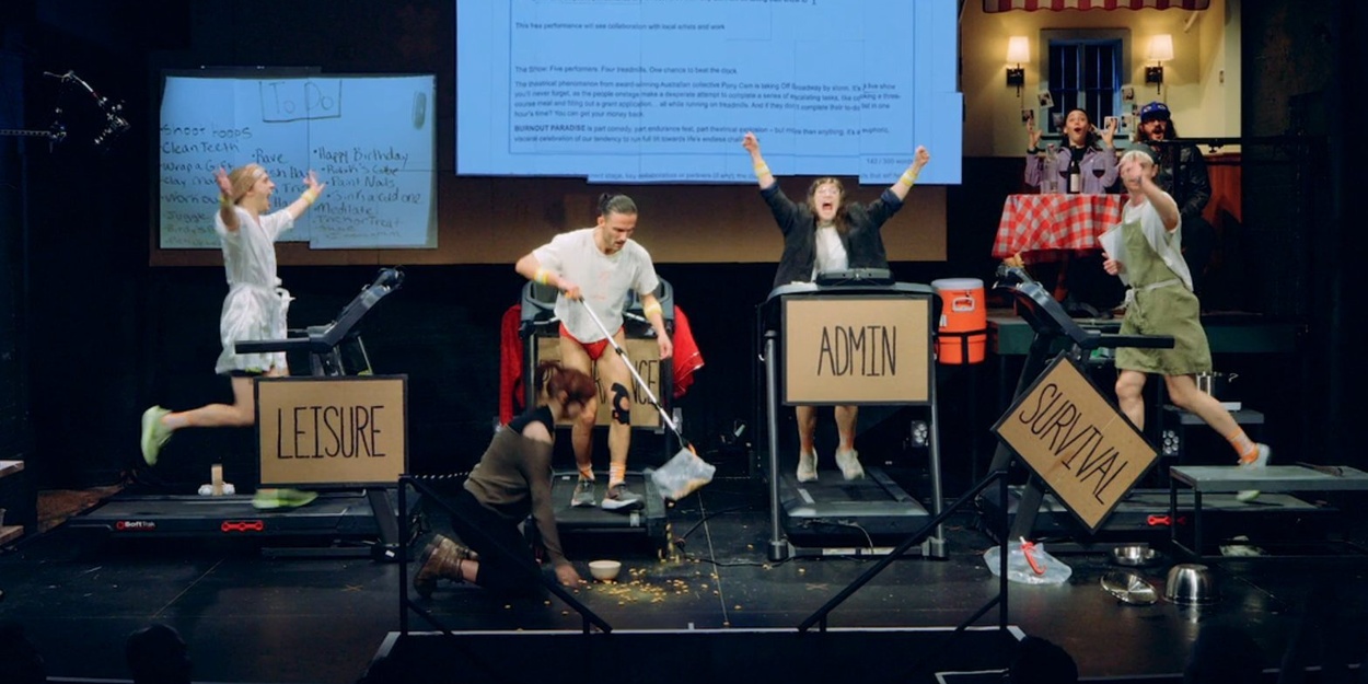 First Look At BURNOUT PARADISE Off-Broadway