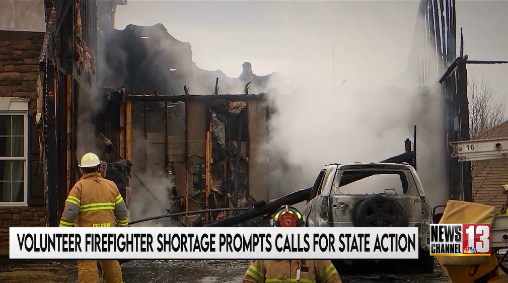 Volunteer firefighter numbers in New York hit 40-year low