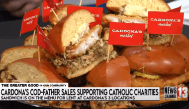 WATCH: Cardona's 'Cod-Father' supporting Catholic Charities