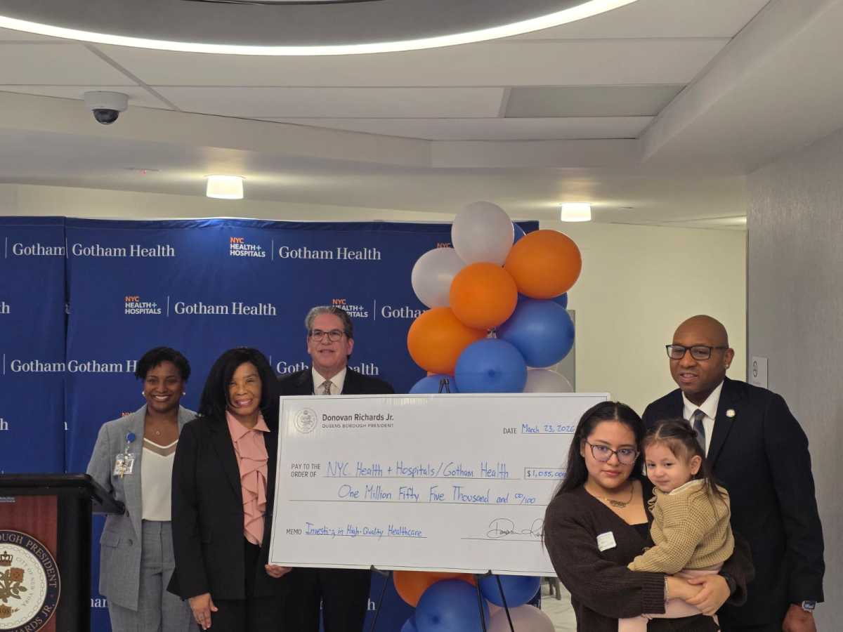 Donovan Richards announces $1 million in funding for Gotham Health Roosevelt in Jackson Heights – QNS