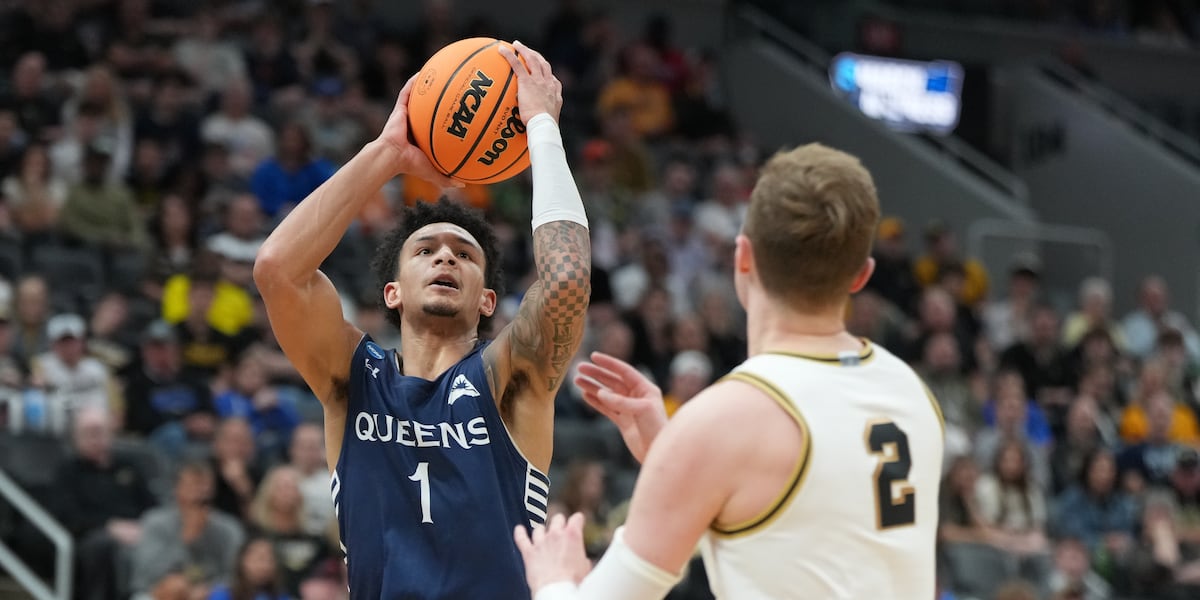 Queens University falls to No. 2 Purdue in NCAA Tournament debut