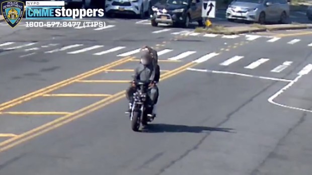 Police in 2022 released video of a second gunman wanted in the shooting death of Nelson Mattocks, a NYCHA maintenance worker, who was killed on his lunch break. (NYPD)