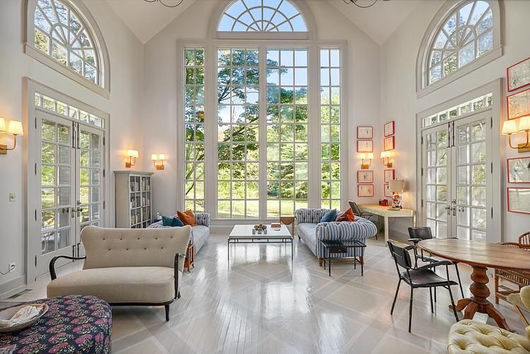Drew Barrymore's lightfilled home in Harrison New York