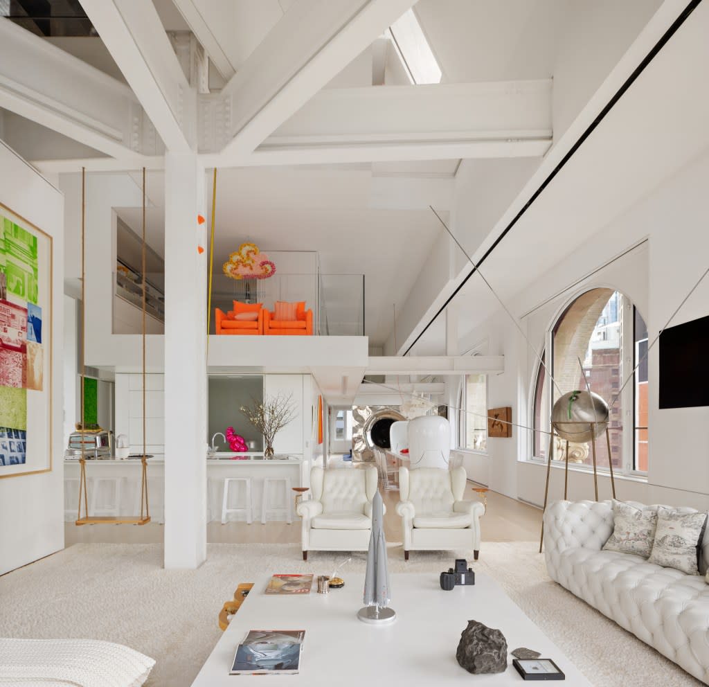 A whimsical penthouse in Lower Manhattan, nicknamed “Sky House,” has hit the market for $20 million. Shannon Dupre of DD-Reps