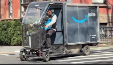 News 12 | Brooklyn | Ride along: Amazon expands delivery e-bikes across Brooklyn and Manhattan
