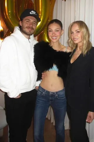 Brooklyn and Nicola Peltz Beckham with her mom Claudia in Instagram photos shared on March 14Credit: nicolaannepeltzbeckham/Instagram